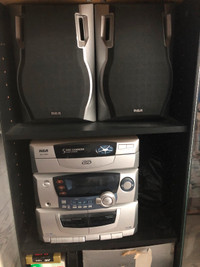 Home Stereo System with Speakers,and stereo Unit Sale Penticton