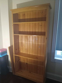 Solid Bookcase 37"x76"