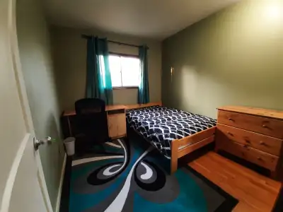 Move in May 28 - Clean, Quiet and Fully Furnished KEYED Good size SINGLE ROOM FOR RENT- Main floor o...