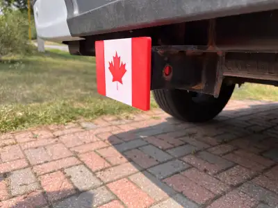 Brand new Canadian flag hitch cars cover, View more