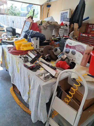 I HAVE SOLD MY TRUCK AND RV AND NOW HAVE LOTS OF ACCESSORIES, POWER TOOLS, HOUSEHOLD ITEMS, CHAIRS,...
