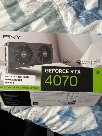 carte graphique RTX 4070 dual, View more
