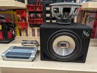 12" 400w RMS Subwoofer Package