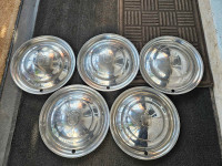 Vintage hubcaps 