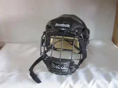 Reebok 4K Hockey Helmet with Cage Junior XS, View more