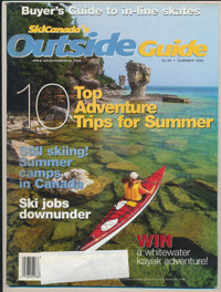 ORIGINAL SKI CANADA OUTSIDE GUIDE MAGAZINE SUMMER 1999