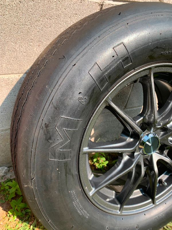 4 - 15 inch Enkei Rims and Drag Radials in Tires & Rims in Kingston