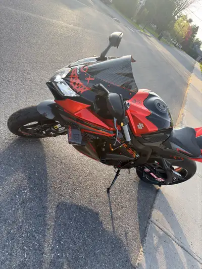 750Cc 2008 orange toujours bien entrenue