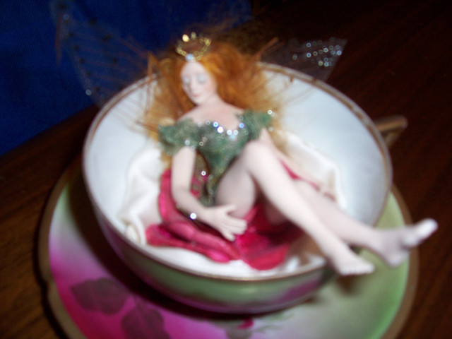 A Tea Cup Fairy Doll in Arts & Collectibles in Markham / York Region