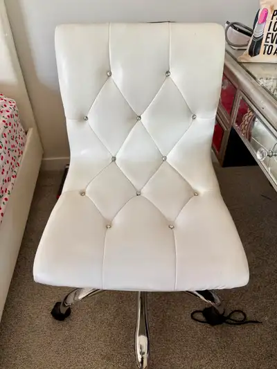 White Bling Chair , View more