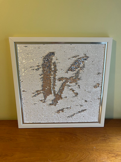 Wall Art Sequin Picture, View more