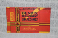 Bendix sign ­ painted tin