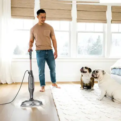 Shark Steam & Scrub Sanitizing Steam Blaster Mop with 4 Washable, View more