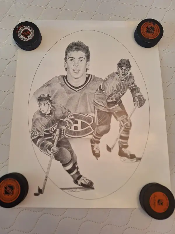 1986-87 KRAFT Montreal Canadiens 16" x 20" Poster Prints in Arts & Collectibles in St. Catharines - Image 6