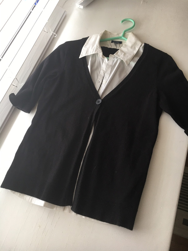 Reitmans dress shirt and cardigan - size small in Women's - Tops & Outerwear in City of Toronto