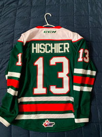 Halifax Mooseheads Nico Hischier jersey RARE