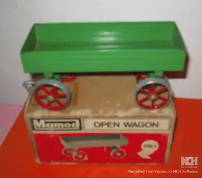 Mamod Open Wagon - Slightly Used Original Box Rare As Wilesco A1, View more