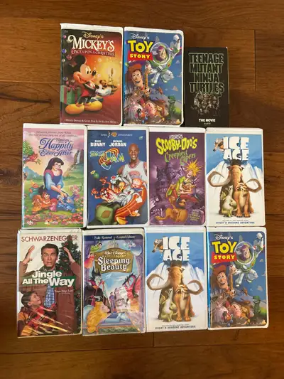 $10. VHS movie lot for sale. You are welcome to pick one or multiple movies and select other movies...