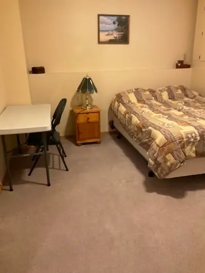 Basement Room for rent. Access to shared entertainment room, washroom and laundry. Internet and Util...