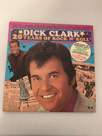 Disque vinyle Dick Clark 20 years of Rock N'Roll