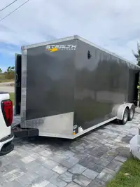 Stealth enclosed 24x8.5 trailer