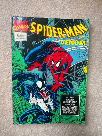 paperback graphic novel titled Spider-Man vs. Venom, View more