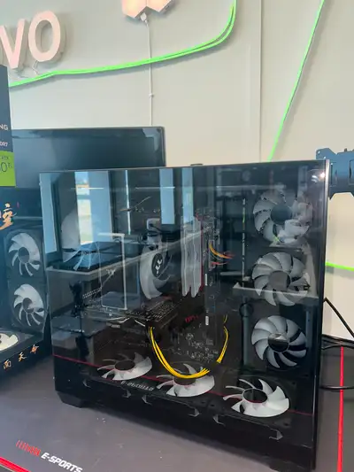 CPU: i7-9th CPU Cooler: Thermalright Air Cooler 16GB RAM + 512GB SSD GPU: RTX 1660 Case: Huntkey s96...