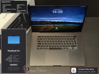 ✨Apple MacBook Pro Laptop M3 Pro, Late 2023 / MINT, View more