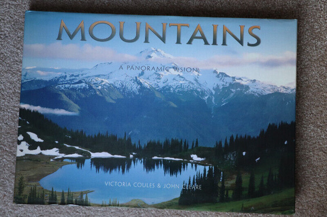 Mountains, A Panoramic Vision, huge, doubles as a coffee table! in Non-fiction in Calgary
