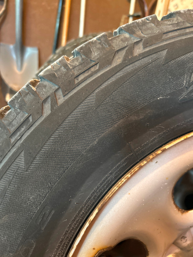 Good tires on steel rims in Tires & Rims in Kawartha Lakes - Image 2