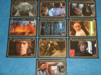 STAR WARS GALACTIC FILES SR.1CLASSIC LINES 10Card Set Topps 2012