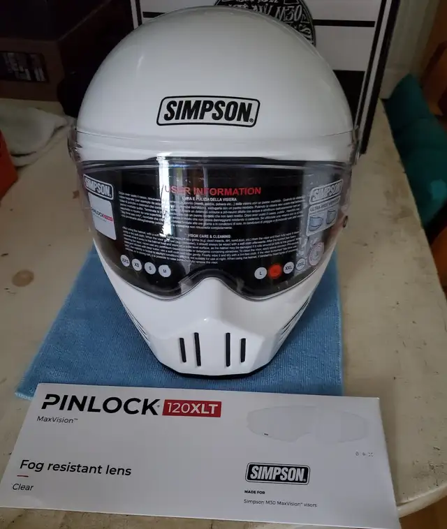 Simpson M30 ECE 22.06 XL - Brand New in Motorcycle Parts & Accessories in Ottawa - Image 4