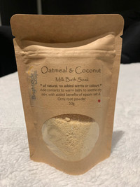 BrightSide Soaps - Oatmeal & Coconut Milk Bath Soak $5