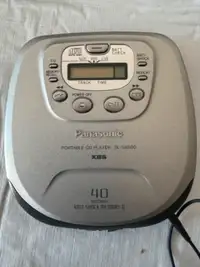 PANASONIC PORTABLE CD PLAYER, SL-SX500, SENNHEISER   PX- 100 II