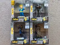 McFarlane Toys Fallout Bundle - Vault Boy, Maximus, Lucy, Ghoul