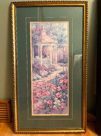 Picture in decorative frame