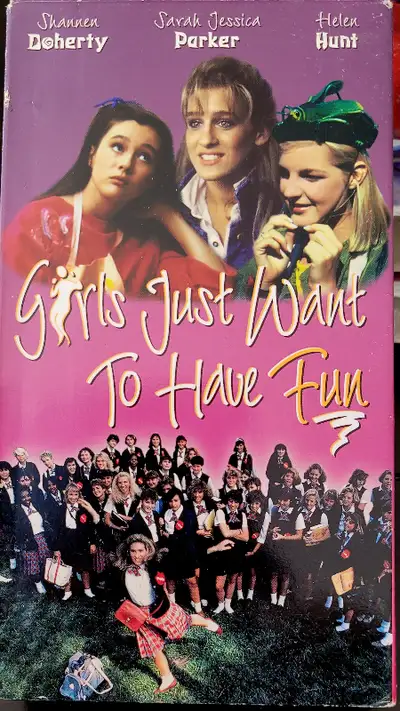 girls just want to have fun - vhs movie . Though she's a talented gymnast, Janey (Sarah Jessica Park...