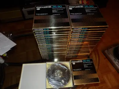 Maxell UD 35-90 reel-to-reel tapes, View more