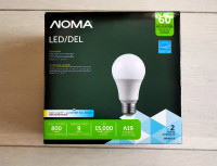 NOMA LED Bulbs X2 (60W or 40W)