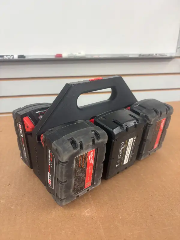 Milwaukee M18 Battery Caddy Holder 6-Pack (Custom), Packout in Power Tools in Markham / York Region - Image 2