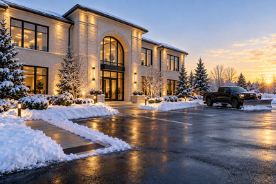 Premium Snow Removal & Winter Property Care | Homes & Commercial, View more
