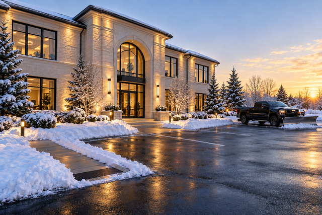 Premium Snow Removal & Winter Property Care | Homes & Commercial