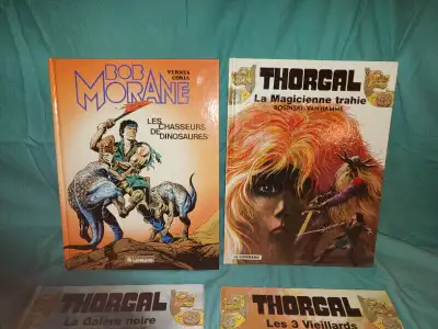 10$ chacune . Bob morane est VENDU. J'ai plusieurs autres b.d dans mes autres annonces. Je suis a Re...