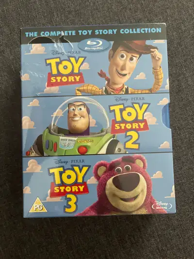 Selling brand new collection that includes Toy Story 1-3 (as far I’m concerned it ended at 3 for me...