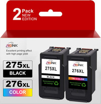 PG-275XL CL-276XL Ink Cartridge Replacement for Canon, BNIB