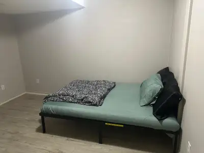 Looking for a Roommate. One bedroom available in two bedroom basement . Kitchen, common area , washr...