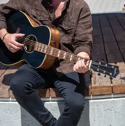 ISO acoustic guitar, View more