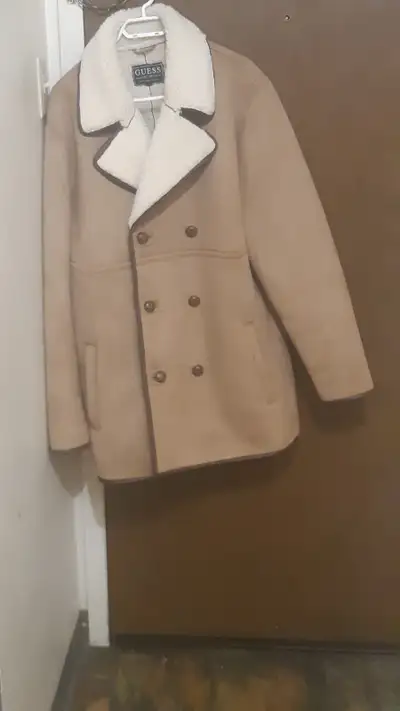 Absolutely Stunning Guess Faux Suede Jacket - Come Pickup Now!, View more