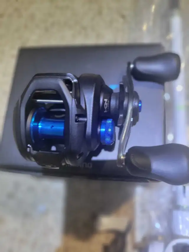 Rod reel lews mach series kadtking reel RH in Fishing, Camping & Outdoors in Peterborough - Image 7