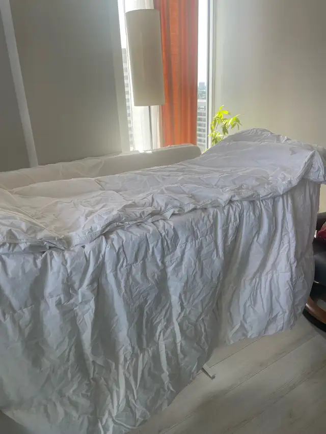 DOWN DUVET COVE - Linen Chest (double) with cover/2 pillow cases in Bedding in City of Toronto - Image 9